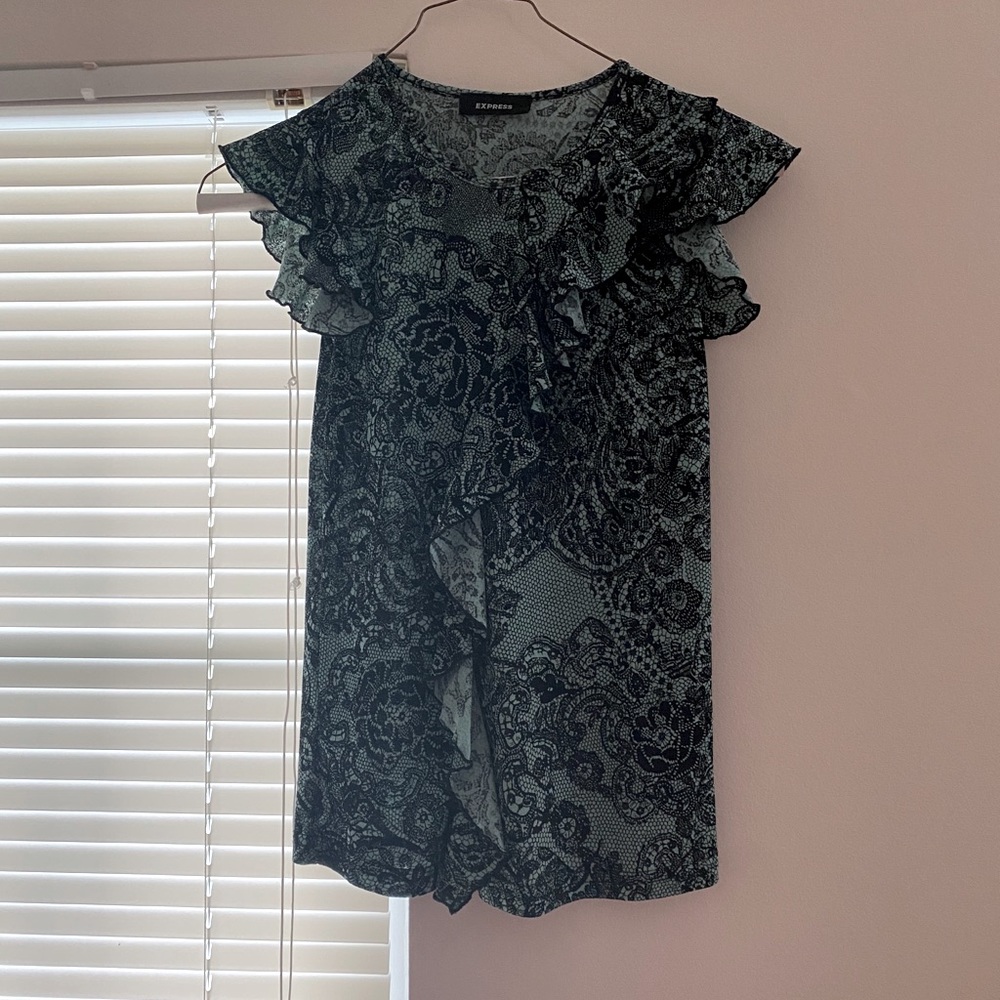 Express Small ruffle top